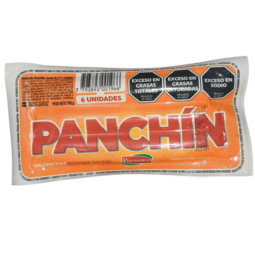 Salchichas Panchin x6