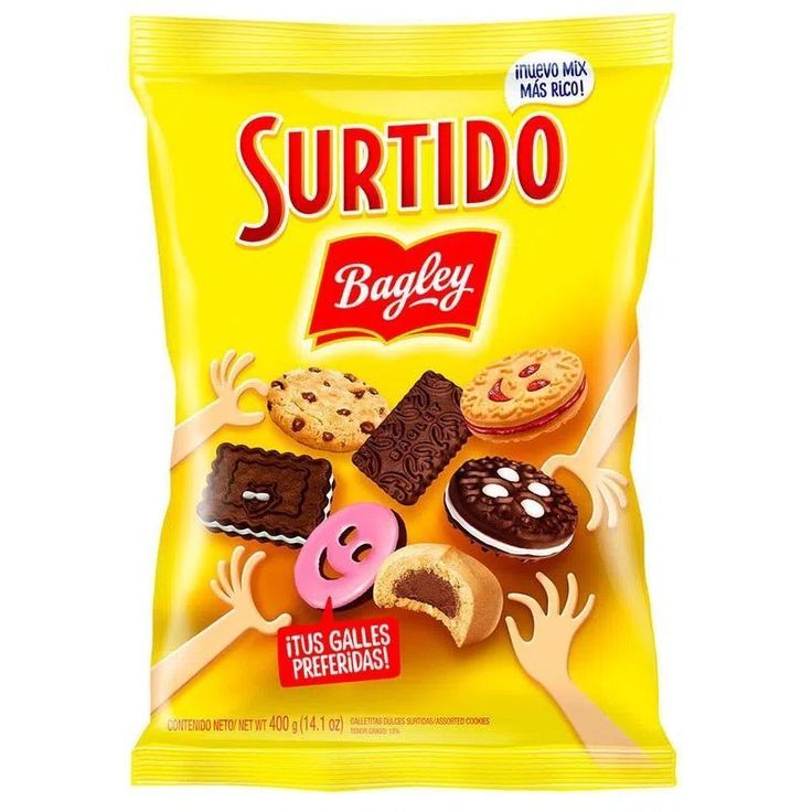 Surtida Bagley 400g