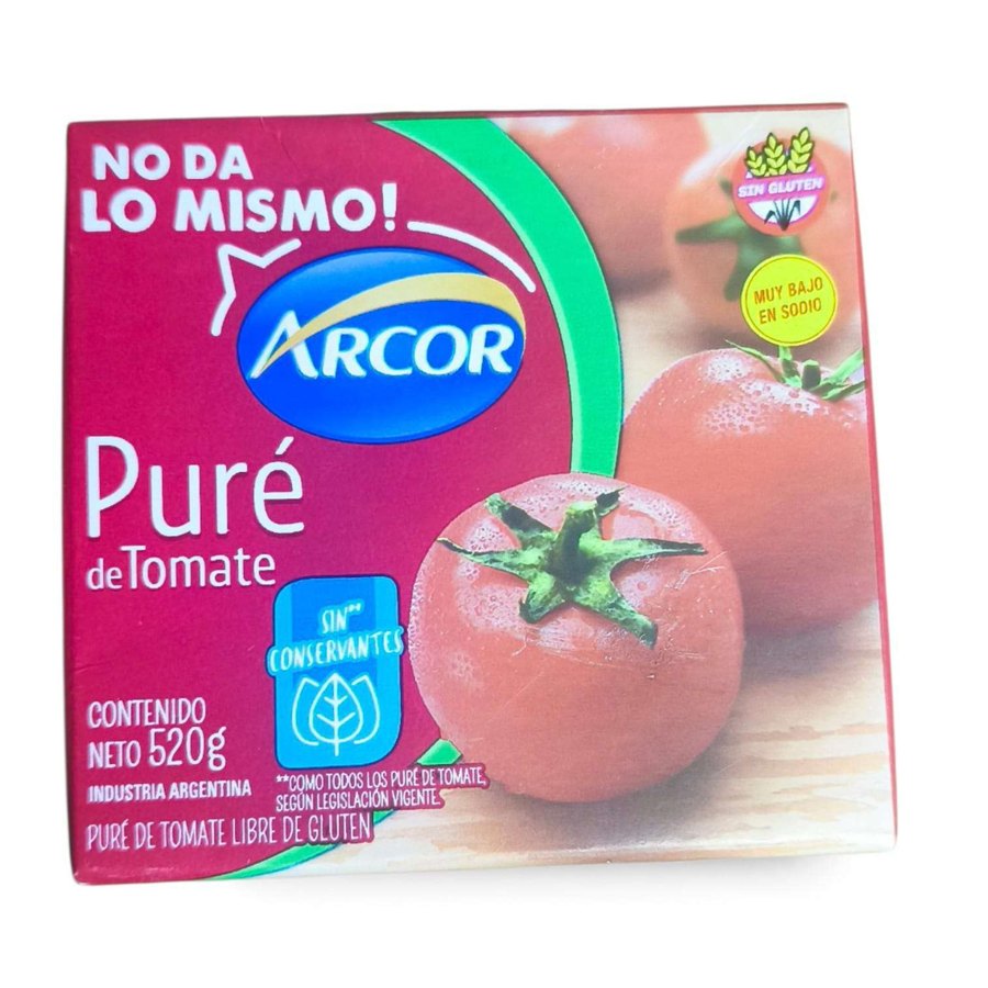 Pure De Tomate Arcor 520g